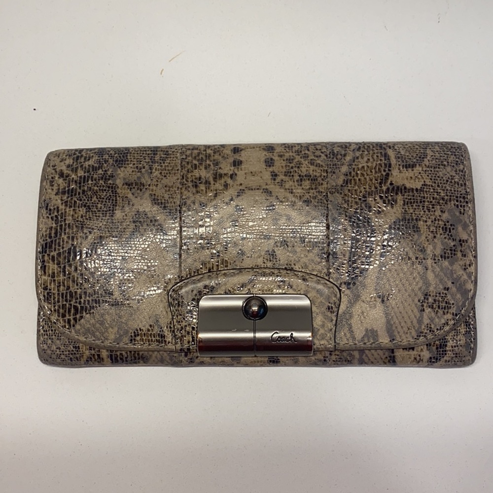 Authentic Python Coach Shoulder Bag With Matching… - image 6